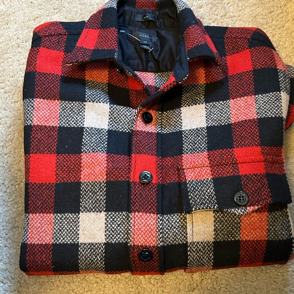 J. Crew Shirt-Jacket (x-small) - Picture 1 of 3